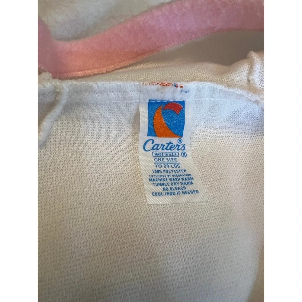Vintage Carter's‎ Hooded Zipper Sleep Sack